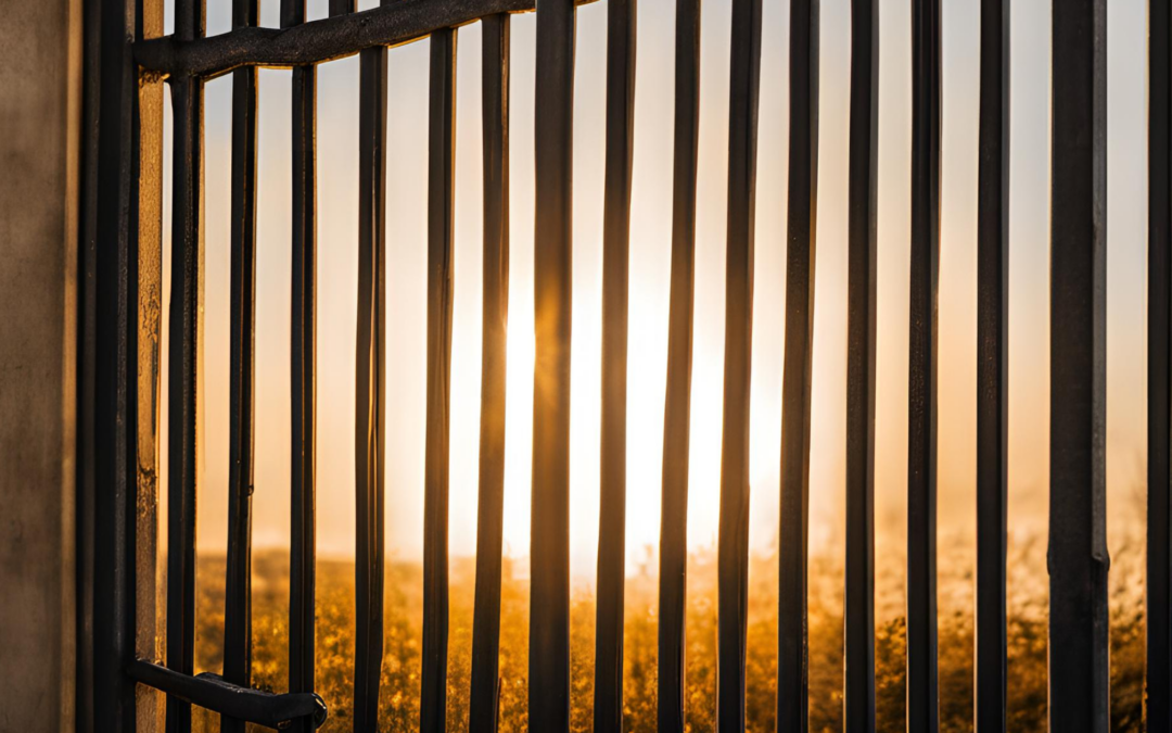 sonnenschein oder Gitterstäbe